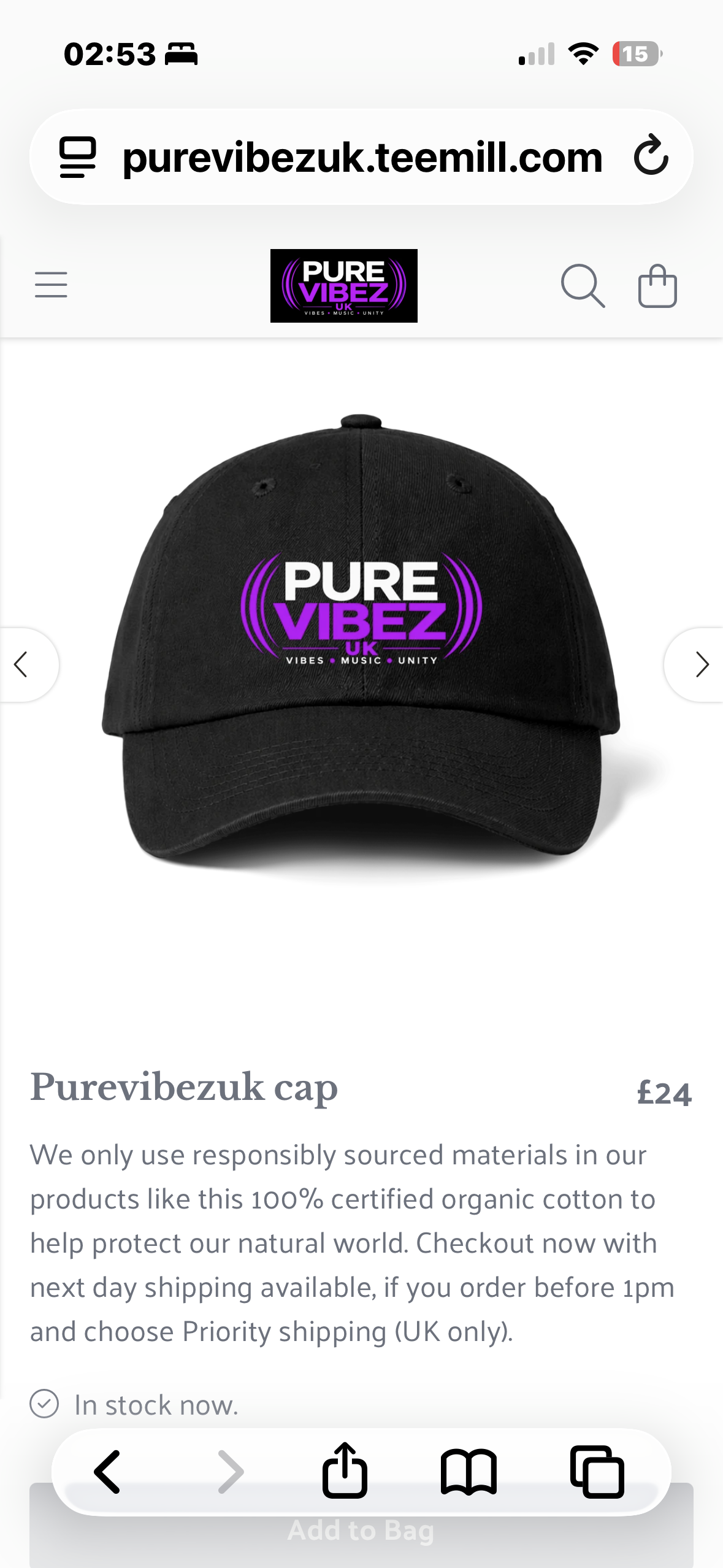 Snapback Cap