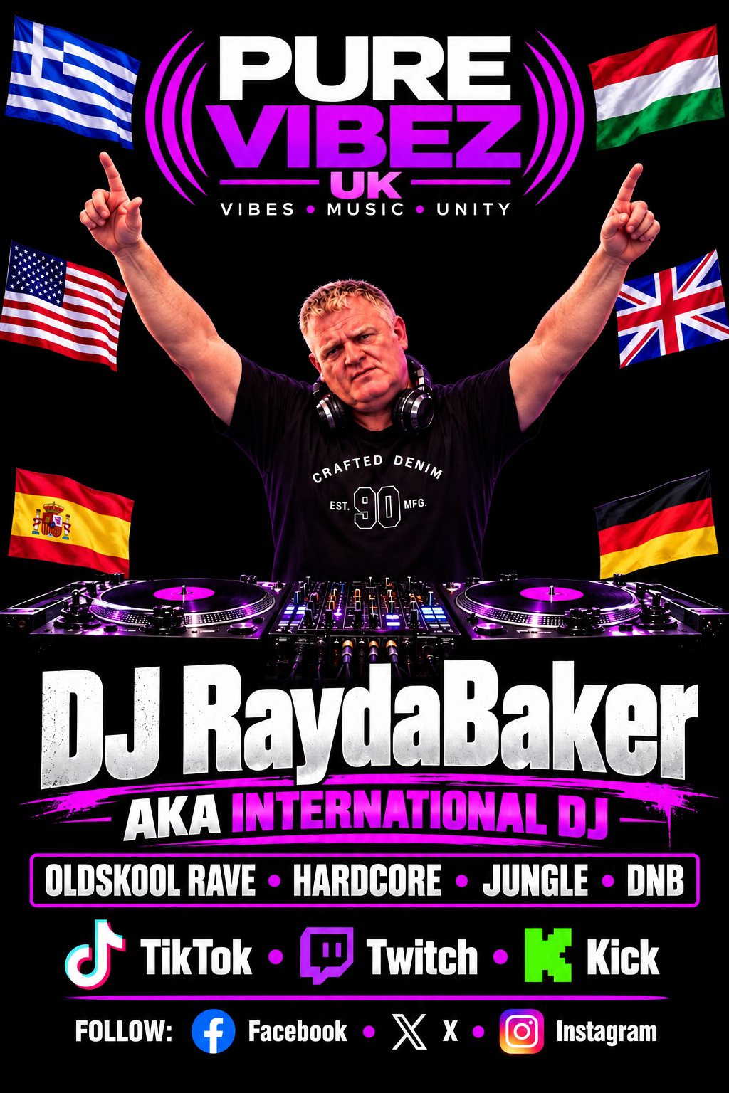DJ RaydaBaker aka International DJ